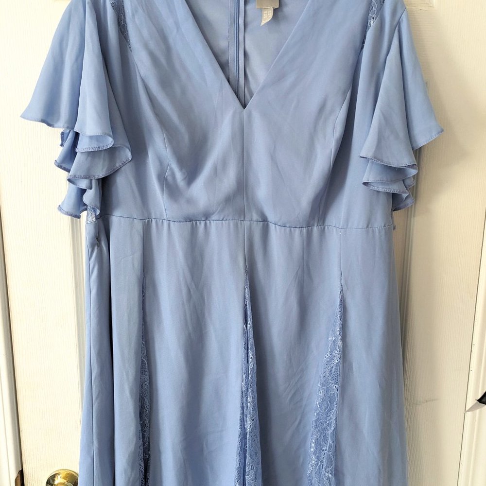 ASOS BLUE FORMAL DRESS - Picture 5 of 5